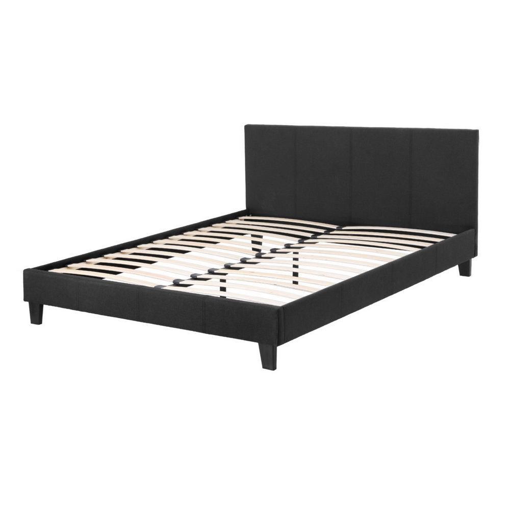 Bed Frame Queen Size Charcoal NEO