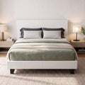 Bed Frame Queen Size White NEO