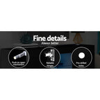 Entertainment Unit TV Cabinet LED 160cm Black