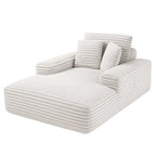 Sofa Bed Lounge Chair Recliner Couch Reading Chairs Sleeper Cloud Sofas Faux Fur Fabric