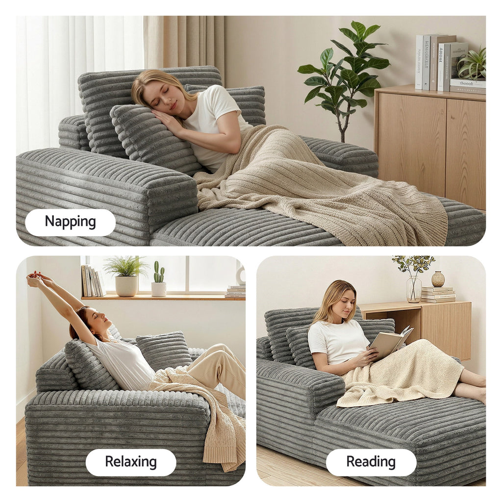 Sofa Bed Lounge Chair Recliner Couch Reading Chairs Sleeper Cloud Sofas