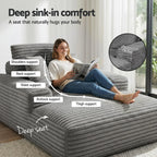 Sofa Bed Lounge Chair Recliner Couch Reading Chairs Sleeper Cloud Sofas