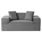 2 Seater Sofa Loveseat Sofas Bed Couch No Assembly Corduroy Small Couches Apartement
