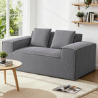 2 Seater Sofa Loveseat Sofas Bed Couch No Assembly Corduroy Small Couches Apartement