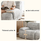 2 Seater Sofa Modular Sectional Sofas Couch Bed No Assembly Living Room Grey