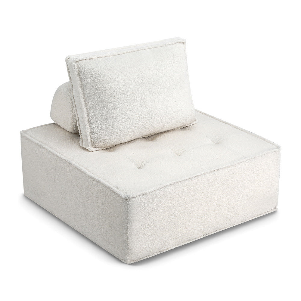 3 Floor Sofa Lounge Chair with Pillow