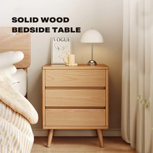 Load image into Gallery viewer, Bedside Tables 3 Drawers Side Table Nightstand Bedroom Storage Cabinet Wood
