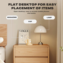 Load image into Gallery viewer, Bedside Tables 3 Drawers Side Table Nightstand Bedroom Storage Cabinet Wood
