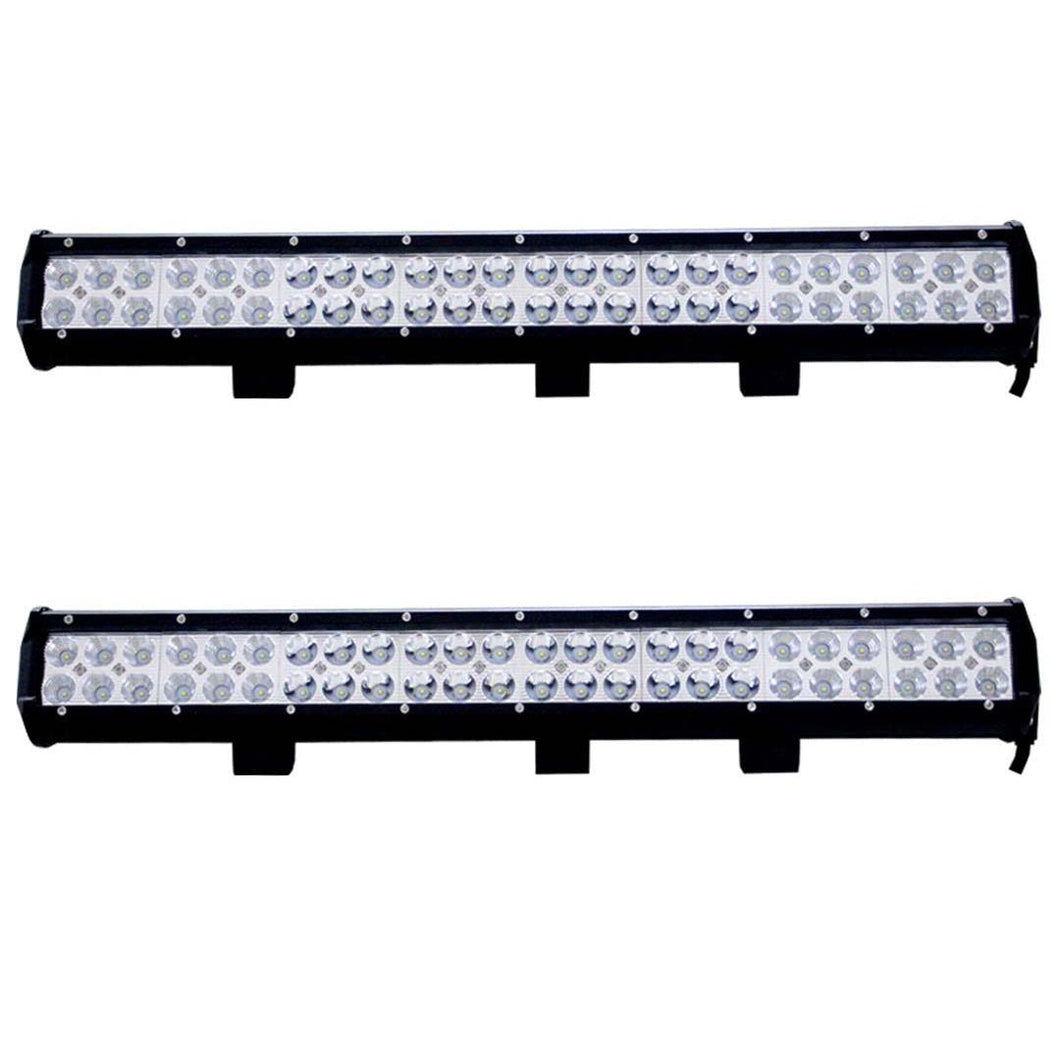 2X 23inch 144W Cree Led Light Bar Spot Flood Light 4x4 Offroad Work Ute Atv 12v 24v