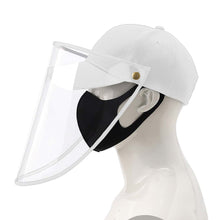 Load image into Gallery viewer, 2X Outdoor Protection Hat Anti-Fog Pollution Dust Protective Cap Full Face HD Shield Cover Adult White
