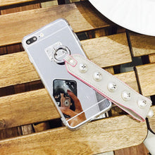 Load image into Gallery viewer, Luxury Fashionable Durable Silver Mirror Back iPhone Case 7Plus
