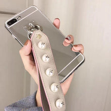 Load image into Gallery viewer, Luxury Fashionable Durable Silver Mirror Back iPhone Case 7Plus
