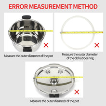 Load image into Gallery viewer, Silicone 3L Pressure Cooker Rubber Seal Ring Replacement Spare Parts
