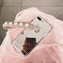 Load image into Gallery viewer, Luxury Fashionable Durable Silver Mirror Back iPhone Case 7Plus
