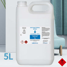 Load image into Gallery viewer, 8X 5L Standard Grade Disinfectant Anti-Bacterial Alcohol
