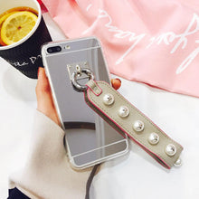 Load image into Gallery viewer, Luxury Fashionable Durable Silver Mirror Back iPhone Case 7Plus
