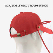 Load image into Gallery viewer, Outdoor Protection Hat Anti-Fog Pollution Dust Protective Cap Full Face HD Shield Cover Kids Red
