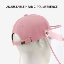 Load image into Gallery viewer, Outdoor Protection Hat Anti-Fog Pollution Dust Protective Cap Full Face HD Shield Cover Kids Pink
