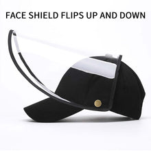 Load image into Gallery viewer, 4X Outdoor Protection Hat Anti-Fog Pollution Dust Protective Cap Full Face HD Shield Cover Kids Black
