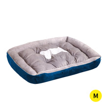 Load image into Gallery viewer, PaWz Pet Bed Dog Beds Bedding Mattress Mat Cushion Soft Pad Pads Mats M Navy
