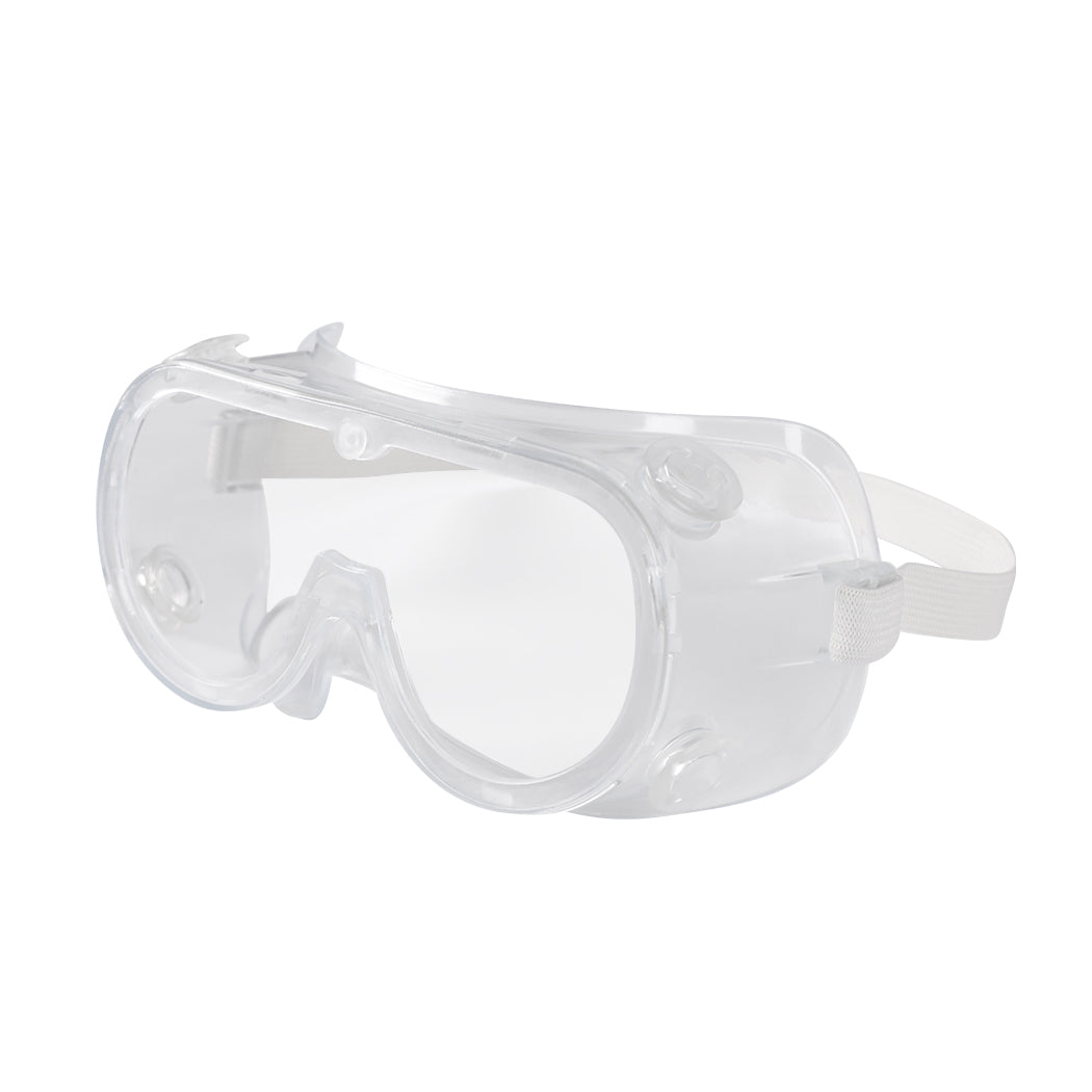Safety Goggle Glasses Clear Goggles Anti Fog Protective Eye Chemical Lab Eyewear - Oceania Mart