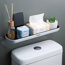Load image into Gallery viewer, Hole-Free Wall-Mounted Bathroom Multifunctional Drain Storage Rack - Oceania Mart
