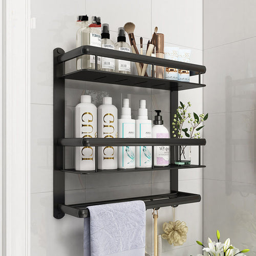 Nordic Minimalist Bathroom Vanity Free Punching Multifunctional Shelf - Oceania Mart