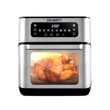 Load image into Gallery viewer, Devanti 10L Air Fryer LCD Fryers Oven Healthy Cooker Oil Free Kitchen Dehydrator
