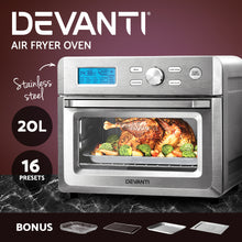 Load image into Gallery viewer, Devanti 20L Air Fryer Convection Oven Oil Free Fryers Kitchen Healthy Cooker Accessories

