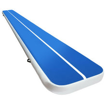 Load image into Gallery viewer, 6m x 1m Inflatable Air Track Mat 20cm Thick Gymnastic Tumbling Blue And White - Oceania Mart
