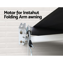 Load image into Gallery viewer, Instahut 240V Replacement Motor w/ remote 40NM Folding Arm Awning Outdoor Blind
