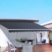 Load image into Gallery viewer, Instahut Motorised 2.5x2m Folding Arm Awning - Grey - Oceania Mart
