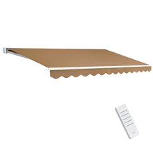 Load image into Gallery viewer, Instahut Motorised 4x2.5m Folding Arm Awning - Beige
