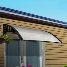 Load image into Gallery viewer, Instahut Window Door Awning Door Canopy Patio UV Sun Shield Transparent 1mx4m DIY
