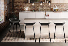 Load image into Gallery viewer, Artiss Set of 4 Metal Bar Stools - Black
