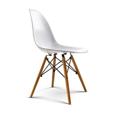 Load image into Gallery viewer, Artiss Set of 4 Retro Beech Wood Dining Chair - White
