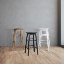 Load image into Gallery viewer, Artiss Set of 2 Beech Wood Backless Bar Stools - Natural
