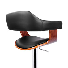Load image into Gallery viewer, Artiss Wooden Bar Stool - Black and Wood
