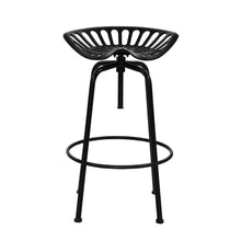 Load image into Gallery viewer, Bar Stool Retro Industrial Style Iron - Black
