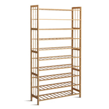 Load image into Gallery viewer, Artiss 10-Tier Bamboo Shoe Rack Wooden Shelf Stand Storage Organizer - Oceania Mart
