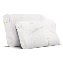 Load image into Gallery viewer, Giselle Bedding Set of 2 Bamboo Pillow with Memory Foam
