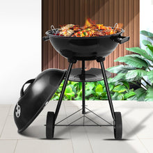 Load image into Gallery viewer, Grillz Charcoal BBQ Smoker Drill Outdoor Camping Patio Wood Barbeque Steel Oven
