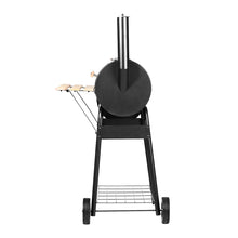Load image into Gallery viewer, Grillz 2-in-1 Offset BBQ Smoker - Black
