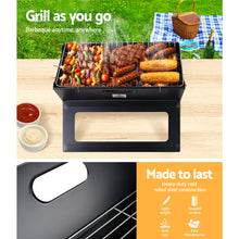 Load image into Gallery viewer, Grillz Notebook Portable Charcoal BBQ Grill
