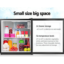 Load image into Gallery viewer, Devanti 48L Portable Mini Bar Fridge - Black
