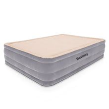 Load image into Gallery viewer, Bestway Queen Size Inflatable Air Mattress - Grey &amp; Beige
