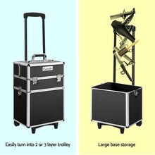 Load image into Gallery viewer, Embellir 7 in 1 Portable Cosmetic Beauty Makeup Trolley - Black
