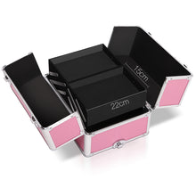 Load image into Gallery viewer, Embellir 7 in 1 Portable Cosmetic Beauty Makeup Trolley - Pink
