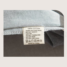 Load image into Gallery viewer, Cosy Club Quilt Cover Set Cotton Duvet Single Blue Dark Grey
