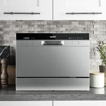 Load image into Gallery viewer, Comfee Benchtop Dishwasher 6 Place Setting Countertop Dishwasher Freestanding
